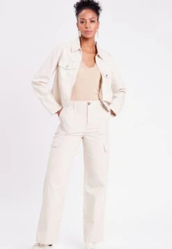 Mit Langen Ärmeln - Veste En Jean - Sable -Magasin Général De Mode 79156b653cc6404bb38b79cde471b1f4