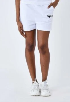 Basic Broderie Logo - Pantalon De Survêtement - Blanc