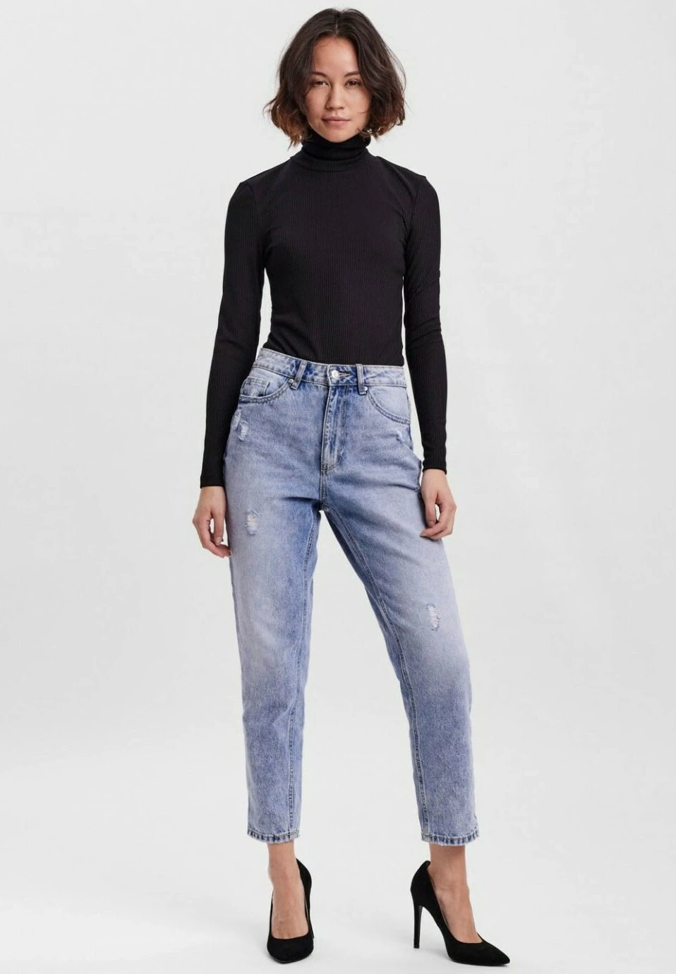 Vero Moda T-Shirt À Manches Longues - Noir 3 Vero Moda T-Shirt À Manches Longues - Noir