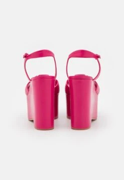 TWINSET Con Zeppa - Sandales À Plateforme - Fuxia -Magasin Général De Mode 794256a78dd949f5b5e44dce216eb30a