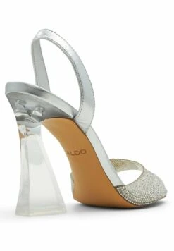 Aldo Sling Back Gienna - Sandales À Talons Hauts - Silver -Magasin Général De Mode 79815b05dc0944cb8d94ffc5cb77ff16