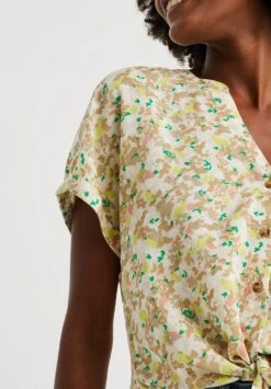 WE FASHION Met Dessin - Blouse - White -Magasin Général De Mode 7a0eb471326a404496bfacda38142414