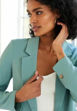 Next Twill Single Breasted - Manteau Court - Blue -Magasin Général De Mode 7a18ceff8bf14c5da4404e4e86b4d0a8