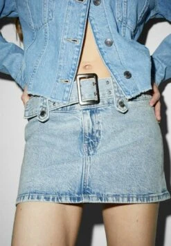 Jupe Trapèze - Denim Light Blue -Magasin Général De Mode 7a65a48ecb3f4742ad3f6270800ce780