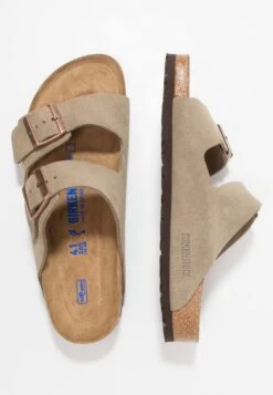 Birkenstock Arizona Soft Footbed Narrow Fit - Mules - Taupe -Magasin Général De Mode 7b9493677dcb46b1839c6b889921b853