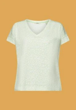 ESPRIT Mit V Ausschnitt Und Allover Muster - T-Shirt Imprimé - Citrus Green 19 ESPRIT Mit V Ausschnitt Und Allover Muster - T-Shirt Imprimé - Citrus Green -Magasin Général De Mode 7c112bba1ca147cda0c88c062693993c