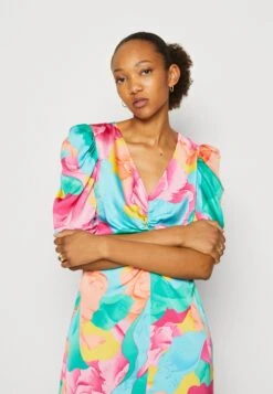 Vila Vijohanna Midi Dress - Robe De Soirée - Pink Yarrow -Magasin Général De Mode 7c399f82e8a84b5f85232a034ea5df44