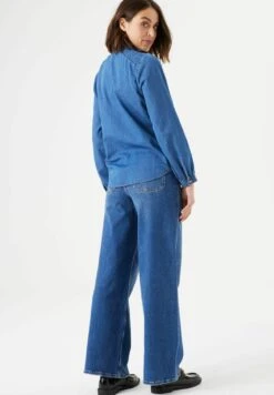 Garcia Chemisier - Blue -Magasin Général De Mode 7eeb8967fc1042b89a31c23eb082e300