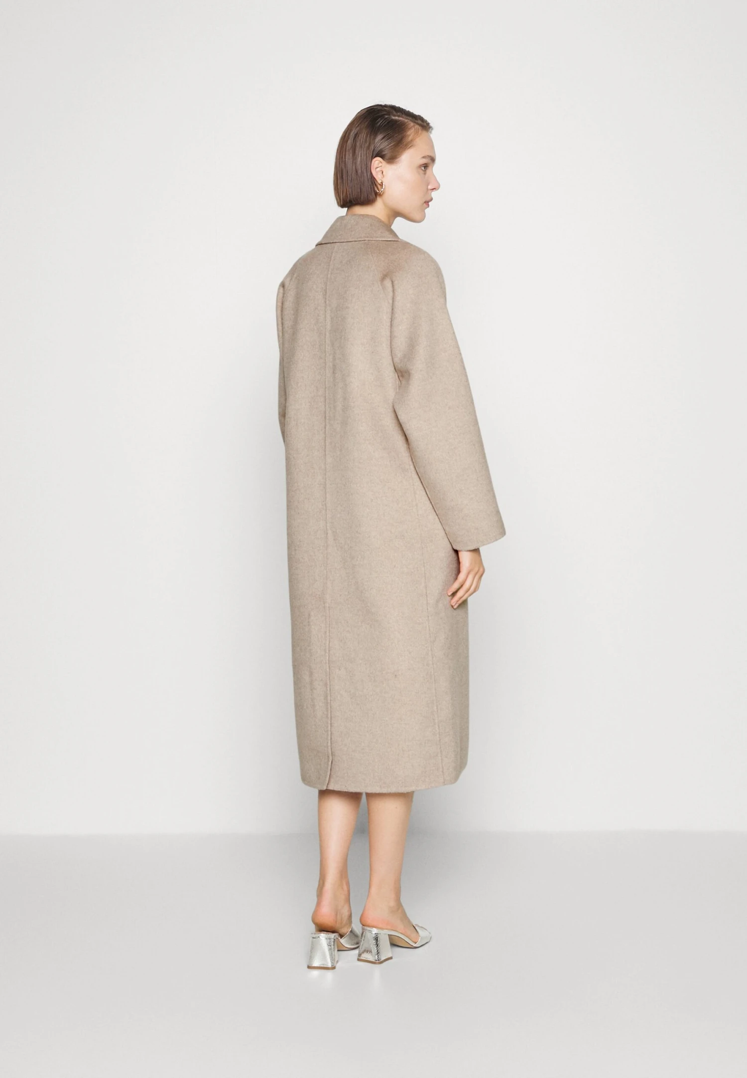 Selected Femme Slfnew Tama Coat - Manteau Classique - Sandshell 5 Selected Femme Slfnew Tama Coat - Manteau Classique - Sandshell – Image 3