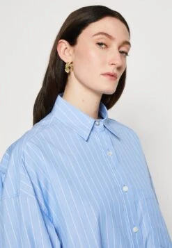 Replay Chemisier - Azure/White -Magasin Général De Mode 8194ae70d9514d378436598afbd0f690