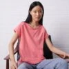 Maison Labiche T-Shirt Basique - Coral -Magasin Général De Mode 84a04333b118488180eeabc4674311f4