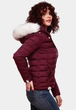 Marikoo Veste D'Hiver - Dark Red Melange 12 Marikoo Veste D'Hiver - Dark Red Melange -Magasin Général De Mode 884447e964f04607a137bf8d4eb35e07