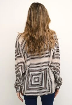 Kaffe Bpkaline - Blouse - Sand W Big Square Print 10 Kaffe Bpkaline - Blouse - Sand W Big Square Print -Magasin Général De Mode 88e7acdffe9f44859a454e197f81a40c