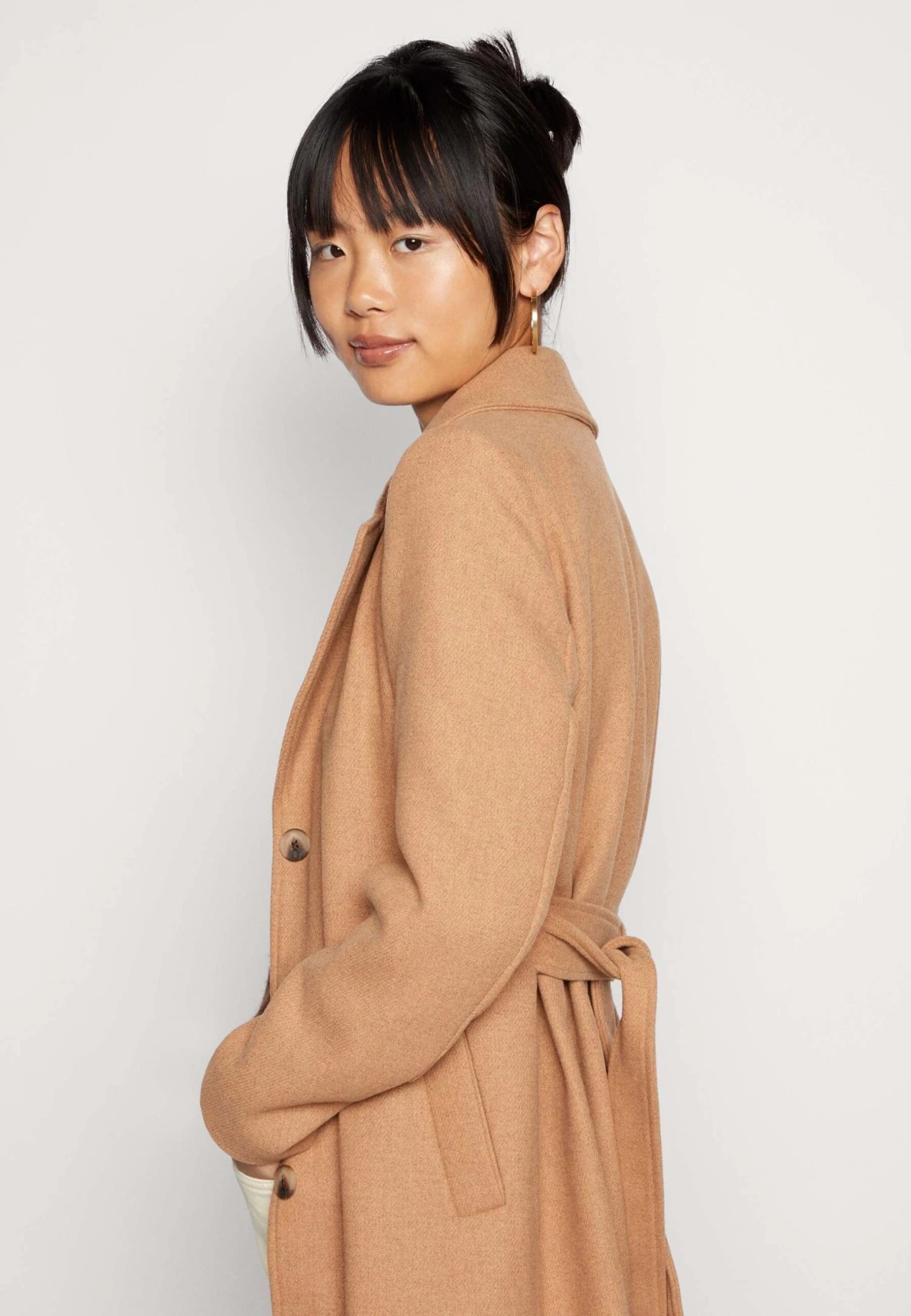 Pieces Pcjosie - Manteau Classique - Toasted Coconut 6 Pieces Pcjosie - Manteau Classique - Toasted Coconut – Image 4