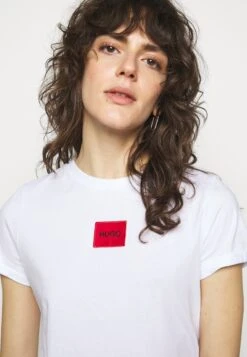 Hugo The Slimtee - T-Shirt Imprimé - White -Magasin Général De Mode 892c21d4dde04bf5b20af9ddc8dbdccf