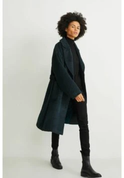 Manteau Classique - Dark Green -Magasin Général De Mode 8a1db55c36594a58bc7a278288a30987