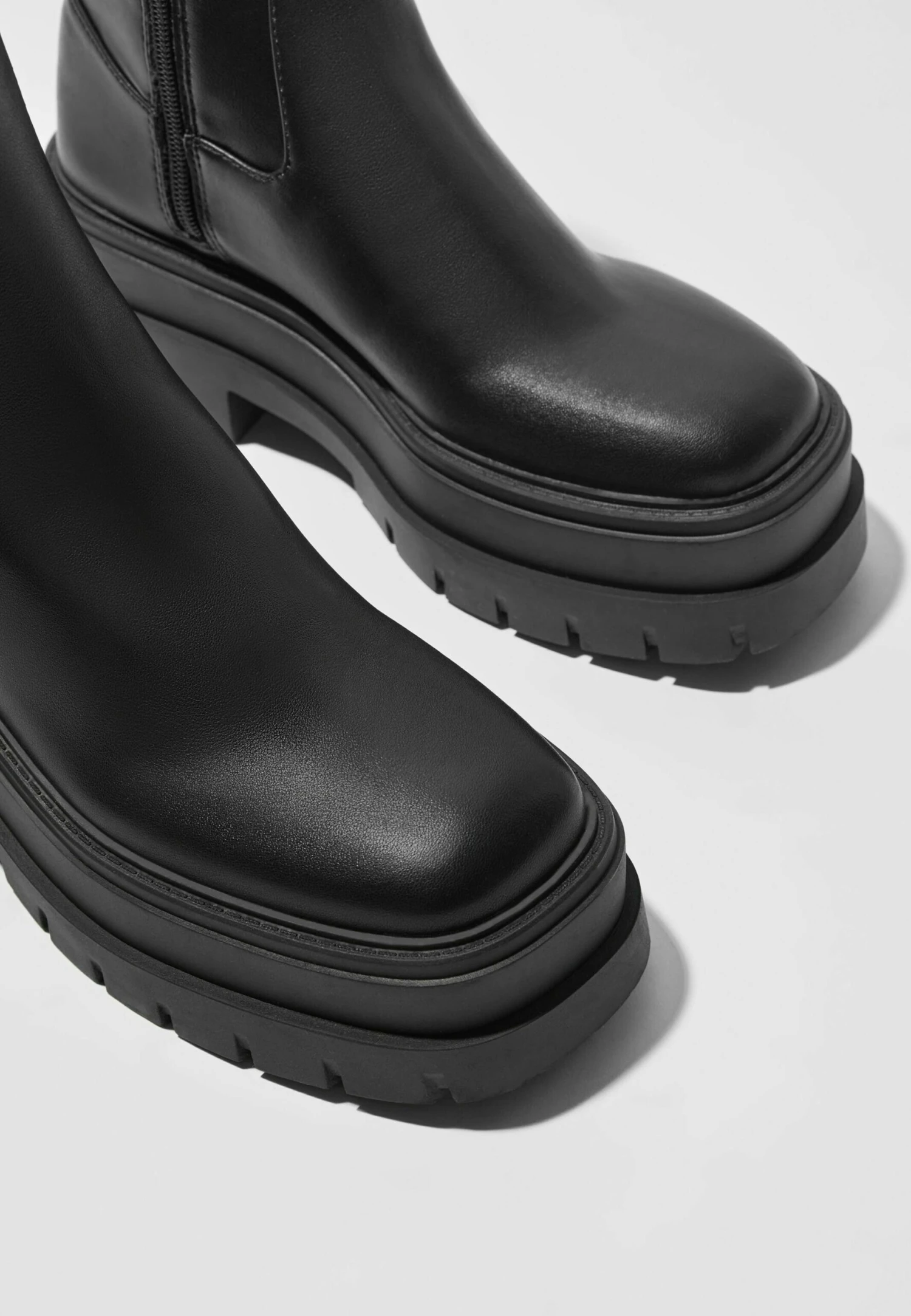 BERSHKA Bottines À Plateau - Black 7 BERSHKA Bottines À Plateau - Black – Image 5