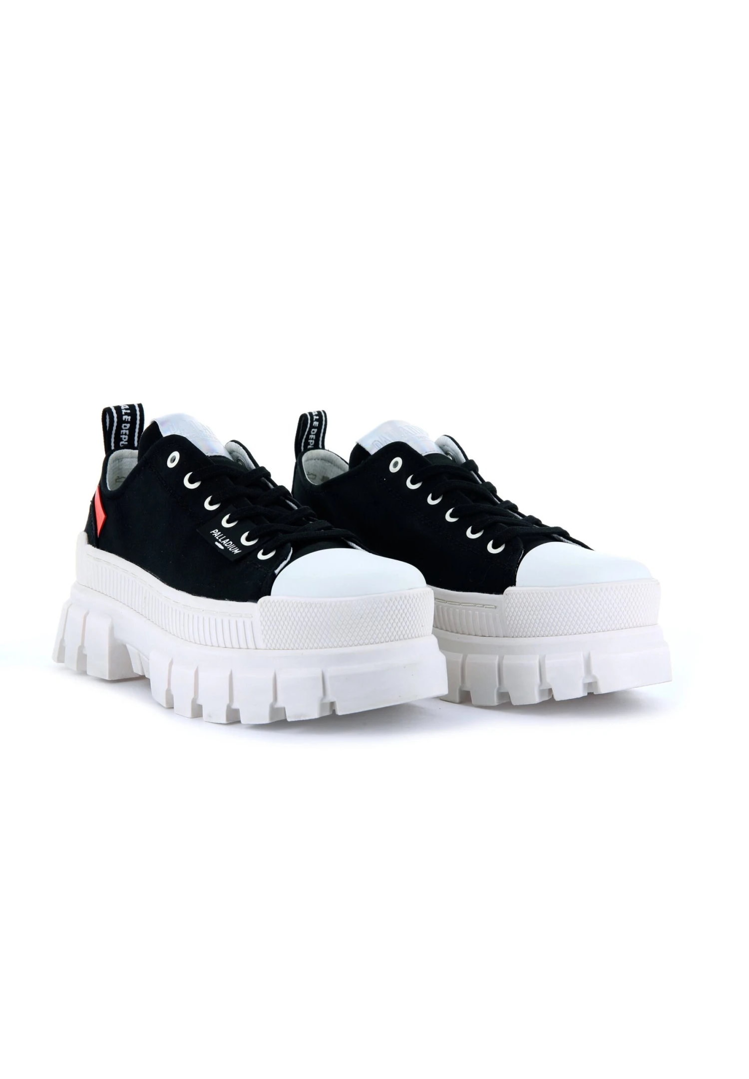 Palladium Chaussures À Lacets - Black Marshmallow 7 Palladium Chaussures À Lacets - Black Marshmallow – Image 5