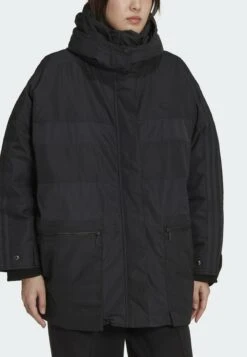 Adidas Originals Parka - Parka - Black -Magasin Général De Mode 8d1fc9db49dd47309fd674f0dee240a7
