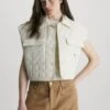Calvin Klein Jeans Recycled Quilted - Veste Sans Manches - Eggshell 1 Calvin Klein Jeans Recycled Quilted - Veste Sans Manches - Eggshell -Magasin Général De Mode 8d5c9514dd154aab93c2ee5c67611efe