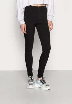 Pieces Pchighskin Wear - Jeans Skinny - Black