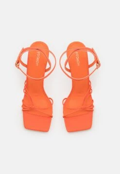Sandales À Talons Hauts - Orange -Magasin Général De Mode 8eb0c2162e5949f88cf3cf0f903a7dfe