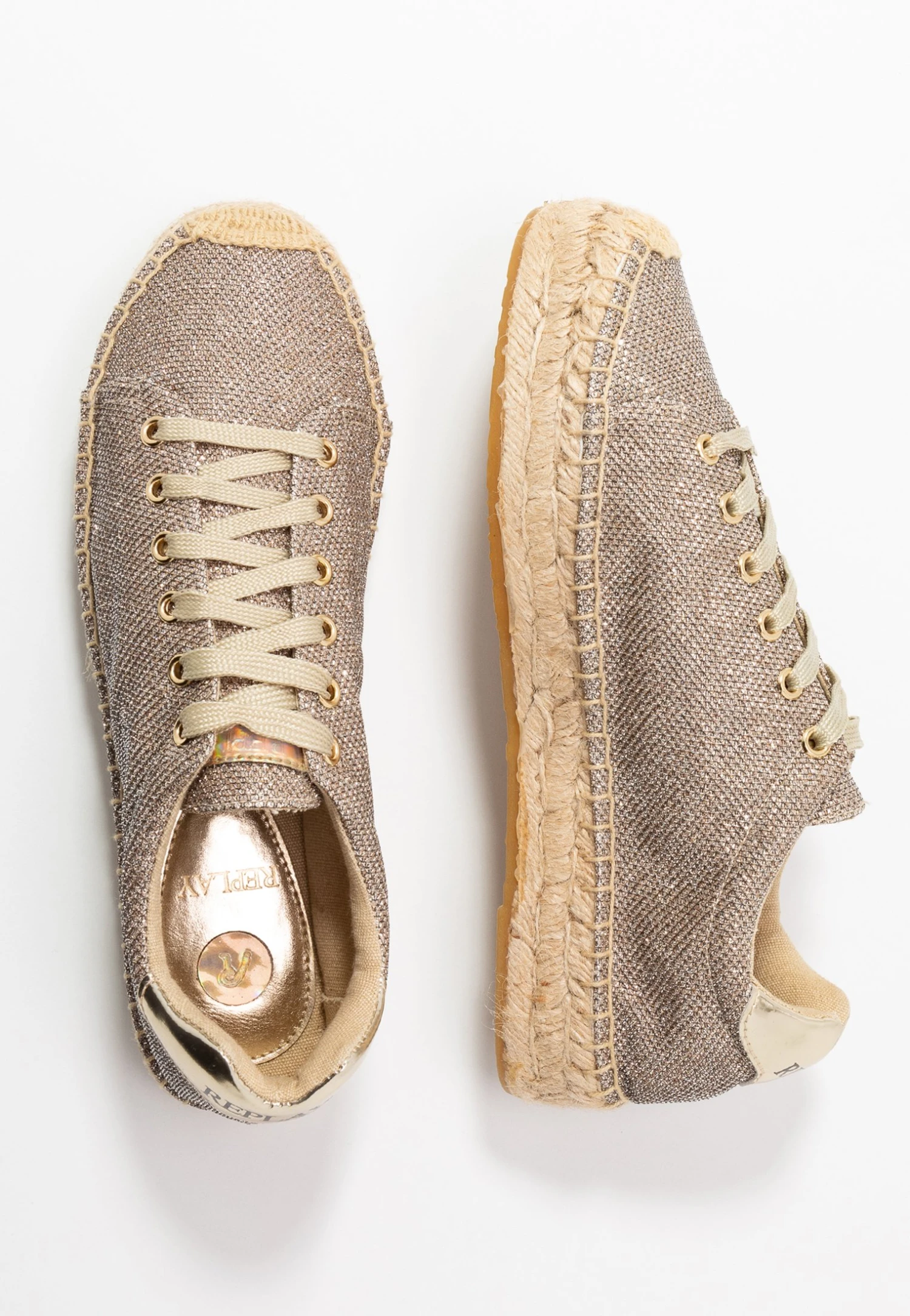 Replay Winn - Espadrilles - Platin 6 Replay Winn - Espadrilles - Platin – Image 4