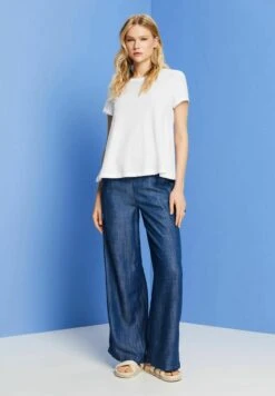 ESPRIT T-Shirt Basique - White -Magasin Général De Mode 919be27ceaa54fa598a173e91c46e5d1