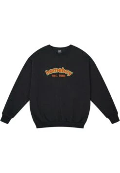 Unisex 90S Series Chenille Crew - Sweatshirt - Black -Magasin Général De Mode 930a0af259d84a3ab4760a9f900f00b6