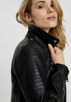 Vero Moda Perfecto - Veste En Similicuir - Black -Magasin Général De Mode 9467e59284c84bc2ad426231fce21852