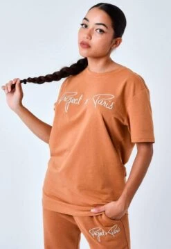 T-Shirt Imprimé - Camel -Magasin Général De Mode 948b3f323c094260a3a07b0b1d53f0b6