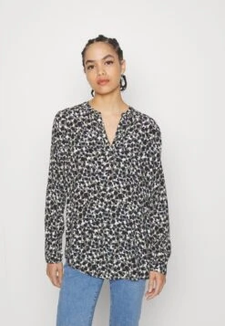 ESPRIT Henley Blouse - Blouse - Khaki Green -Magasin Général De Mode 96c72a912e4740f5a118d01fa374bca7