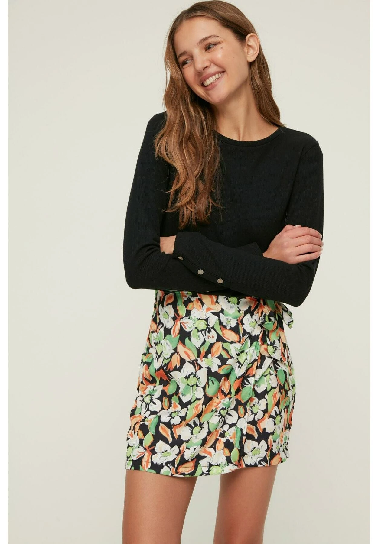 Trendyol Jupe Trapèze - White 3 Trendyol Jupe Trapèze - White