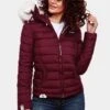 Marikoo Veste D'Hiver - Dark Red Melange