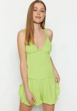Trendyol Set - Pyjama - Green