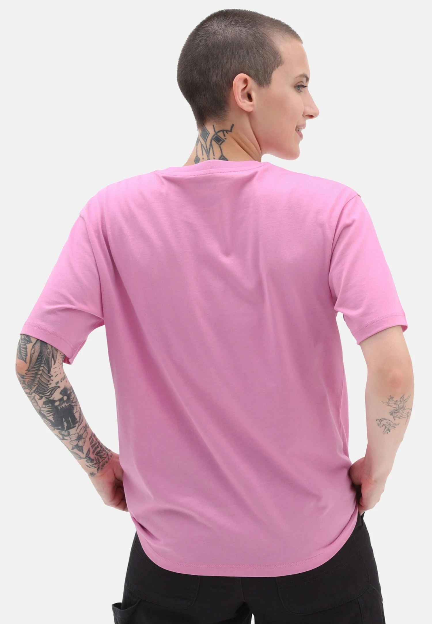 Vans Wm Classic - T-Shirt Basique - Medium Pink 4 Vans Wm Classic - T-Shirt Basique - Medium Pink – Image 2