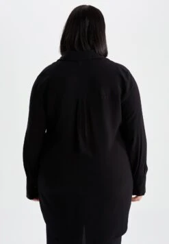 DeFacto Plus - Chemisier - Black -Magasin Général De Mode a056d3eb3b374bcea37114b5482aca10