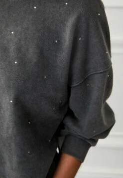 Next Washed Standard - Sweatshirt - Embellished Charcoal Grey -Magasin Général De Mode a11cbfe7960548738f3e075247f64349