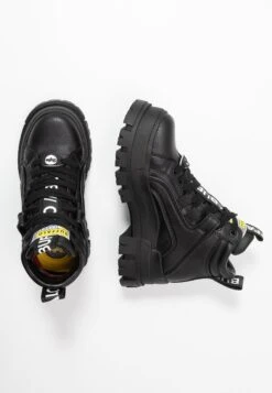 Buffalo Aspha Mid - Bottines À Plateau - Black -Magasin Général De Mode a33c08195b4749d89c0abbd41384c1d4