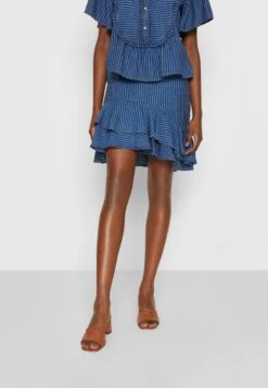 MUNTHE Curve - Minijupe - Indigo 11 MUNTHE Curve - Minijupe - Indigo -Magasin Général De Mode a382f24bc71946d3833a92a1aa8c80a2