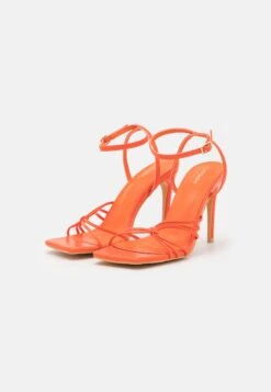 Sandales À Talons Hauts - Orange -Magasin Général De Mode a506da83a1184ac7b0db242fb95298f3