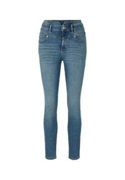 TOM TAILOR Denim Janna Extra - Jean Slim - Used Mid Stone Blue Denim -Magasin Général De Mode a5c098bf0222433e950dab3a92e78ea5