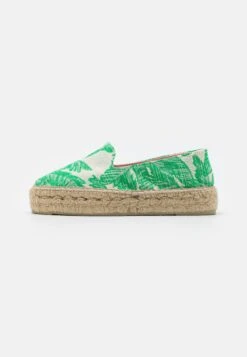 Manebi Double Sole - Espadrilles - Green/Cream -Magasin Général De Mode a6e6fa2e2db040339fe3f19b54942332