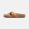 Birkenstock Yao Balance Regular Fit Vegan - Mules - Pecan -Magasin Général De Mode a7f8ae880b6645d18ea9de4dab42436f