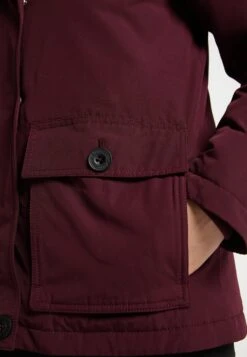 Dreimaster Acalmar - Veste D'Hiver - Bordeaux -Magasin Général De Mode b18be18b871f4d5aa2f97e1d8540af53