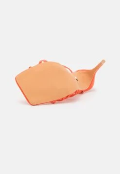 Sandales À Talons Hauts - Orange -Magasin Général De Mode b27946b1dc7047dc8fcc918576b08c88