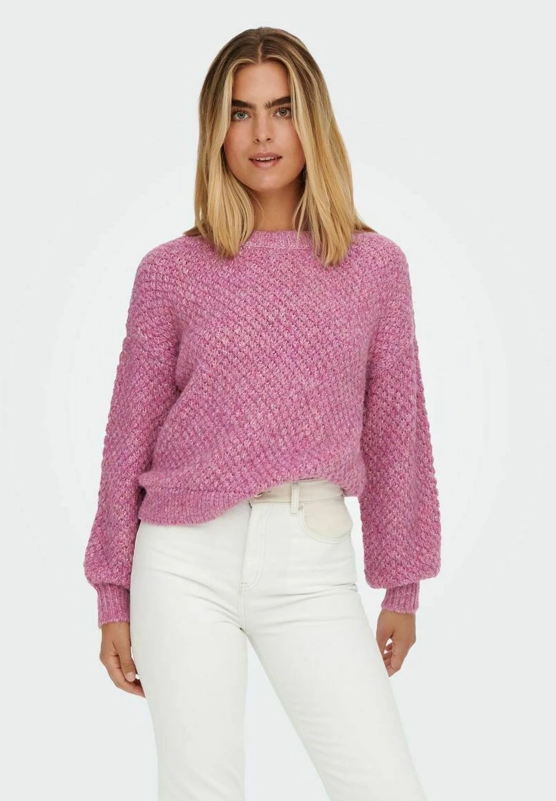 ONLY Struktur - Pullover - Azalea Pink 3 ONLY Struktur - Pullover - Azalea Pink
