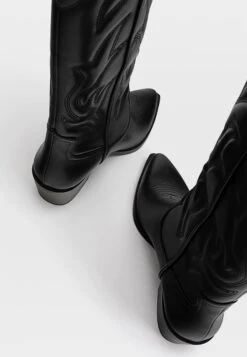 Stradivarius Santiags - Black -Magasin Général De Mode b4545a25dfaf42c0beefb77cc3eb3e39