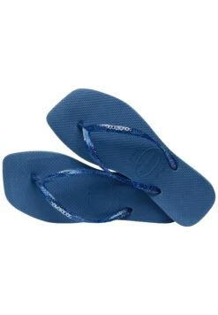 Havaianas Flip Flop Square Logo Metallic - Tongs - Comfy Blue -Magasin Général De Mode b5c57f9bc3d8493ead121a204d53e41c