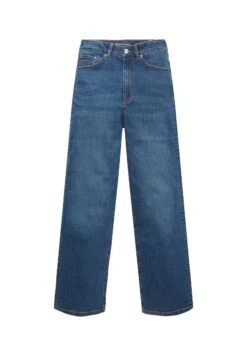 TOM TAILOR Denim Culotte - Jean Droit - Used Dark Stone Blue Denim -Magasin Général De Mode b6a374a8d94c4b28bb5ff4a1c53d88cd